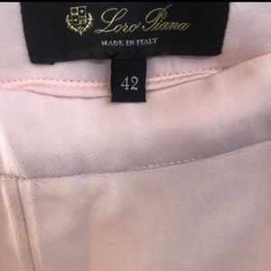 LORO PIANA - Trousers in pale pink - sz 42=6